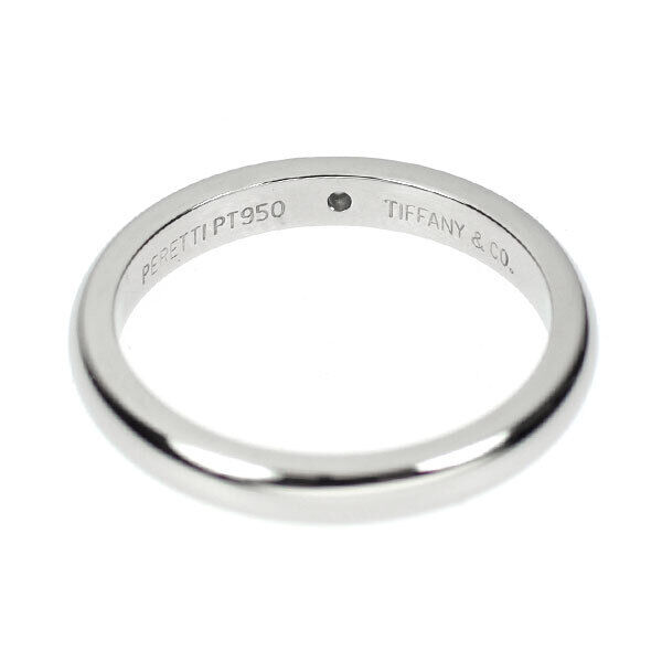 Tiffany Pt950 diamond ring band - Auth free shipping from Tiffany Pt950 diamond ring band - Auth free shipping from