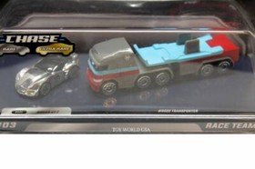 2020 Hasbro Micro Machines Series 1 #03 Race Team #0022 Transporter Chrome chase