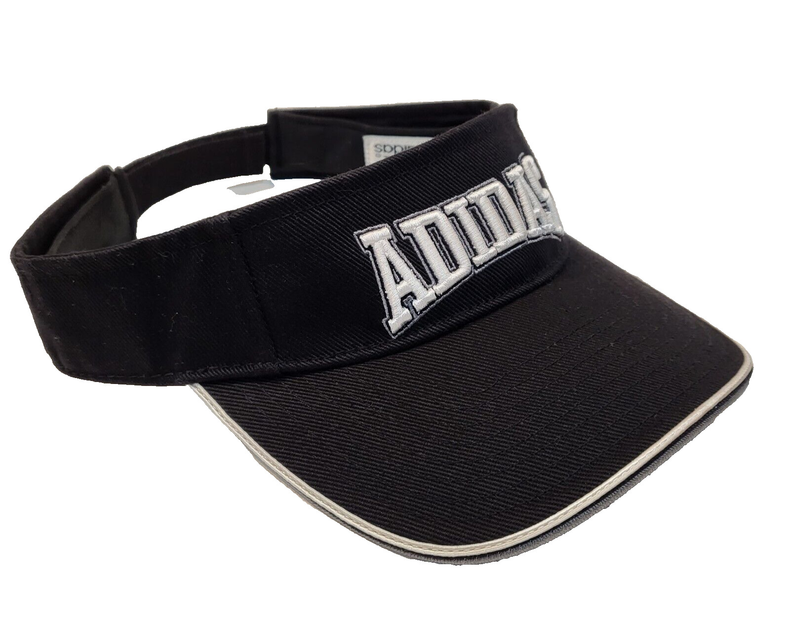 Adidas Adjustable Strap back Visor Hat Cap Black … - image 4