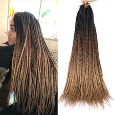 24" Braids Hair Braiding Hair Extensions Synthetic Crochet Braids Hair