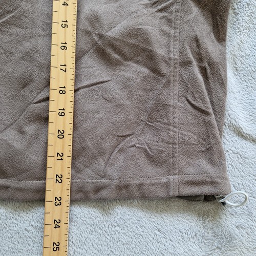 Vintage North Face Windwall Fleece Jacket Women's Small Brown Y2K Full Zip TNF - Picture 6 of 10