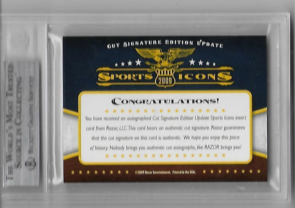 Chi Chi Rodriguez Razor Sport Icon 1/1 Auto MASTERPIECE Autograph Golf Legend - Imagem 2 de 2