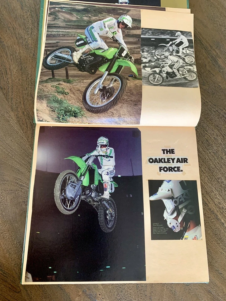 Vintage MX Scrap Book - w/ Johnny O’Mara, Ron Lechien, RJ, David Bailey & others - Image 3 of 4