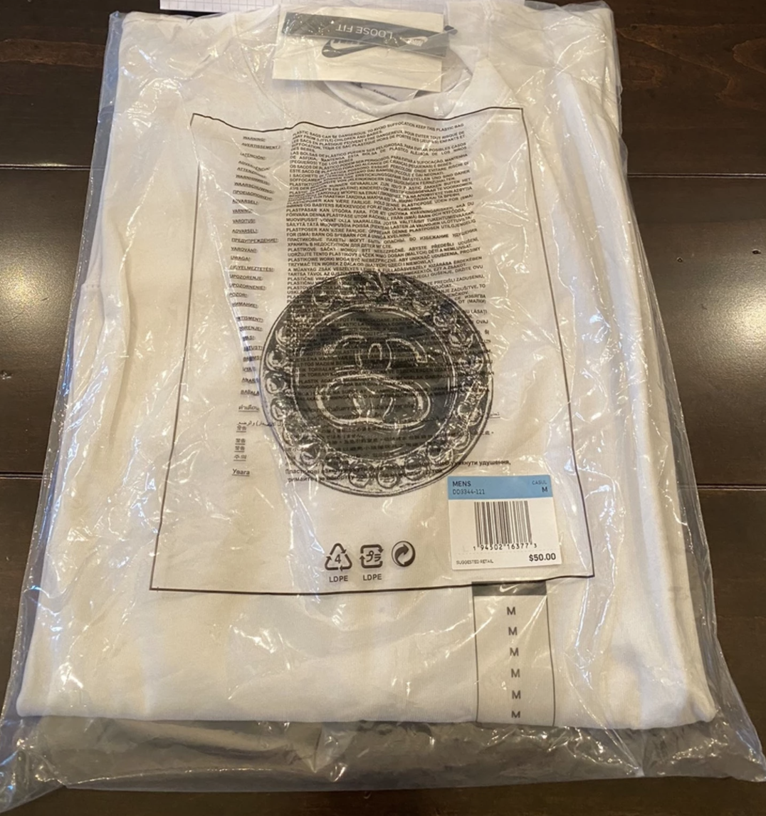 トップス Nike x Stussy Long Sleeve Top \"White Nike x Stussy Dri-FIT Mesh Jersey 'Sail' FJ9165-133