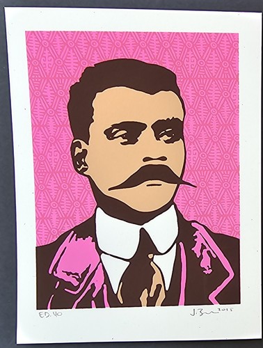 FRIDA KAHLO + EMILIANO ZAPATA #2 Signed Screenprints Honor MEXICAN Culture Icons - Picture 2 of 6