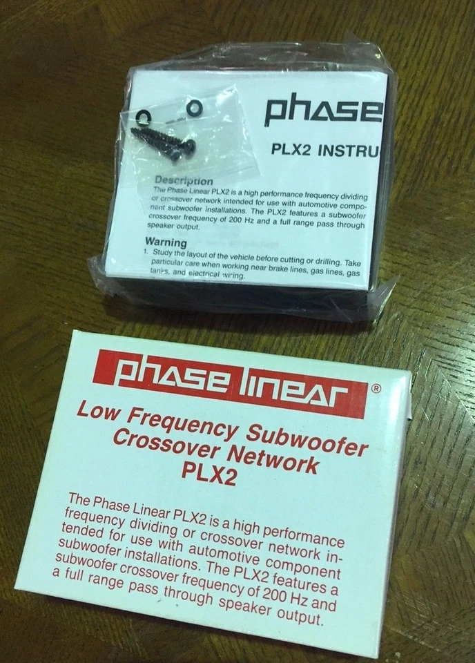SUBWOOFER PASIVO FASE LINEAL BAJA FRECUENCIA RED CROSSOVER PLX2 Foto 2 de 4