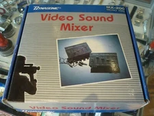 DYNASONIC MX-200 MONO TYPE VIDEO SOUND MIXER BUNDLE IN BOX - AU STOCK !