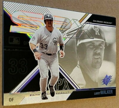 LARRY WALKER HOF 2003 Upper Deck SPX Card #41 NM-MT Condition | eBay