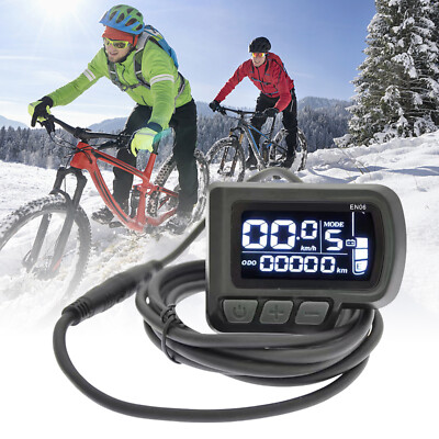 Écran LCD EN06 Compteur Vélo Électrique 24V 36V 48V - Affichage Vitesse Puissance Batterie USB Étanche