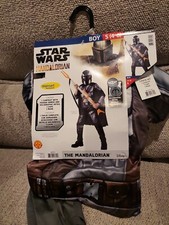 Star Wars The Mandalorian Child Costume Size Small 4-6 BRAND NEW NWT Rubie's