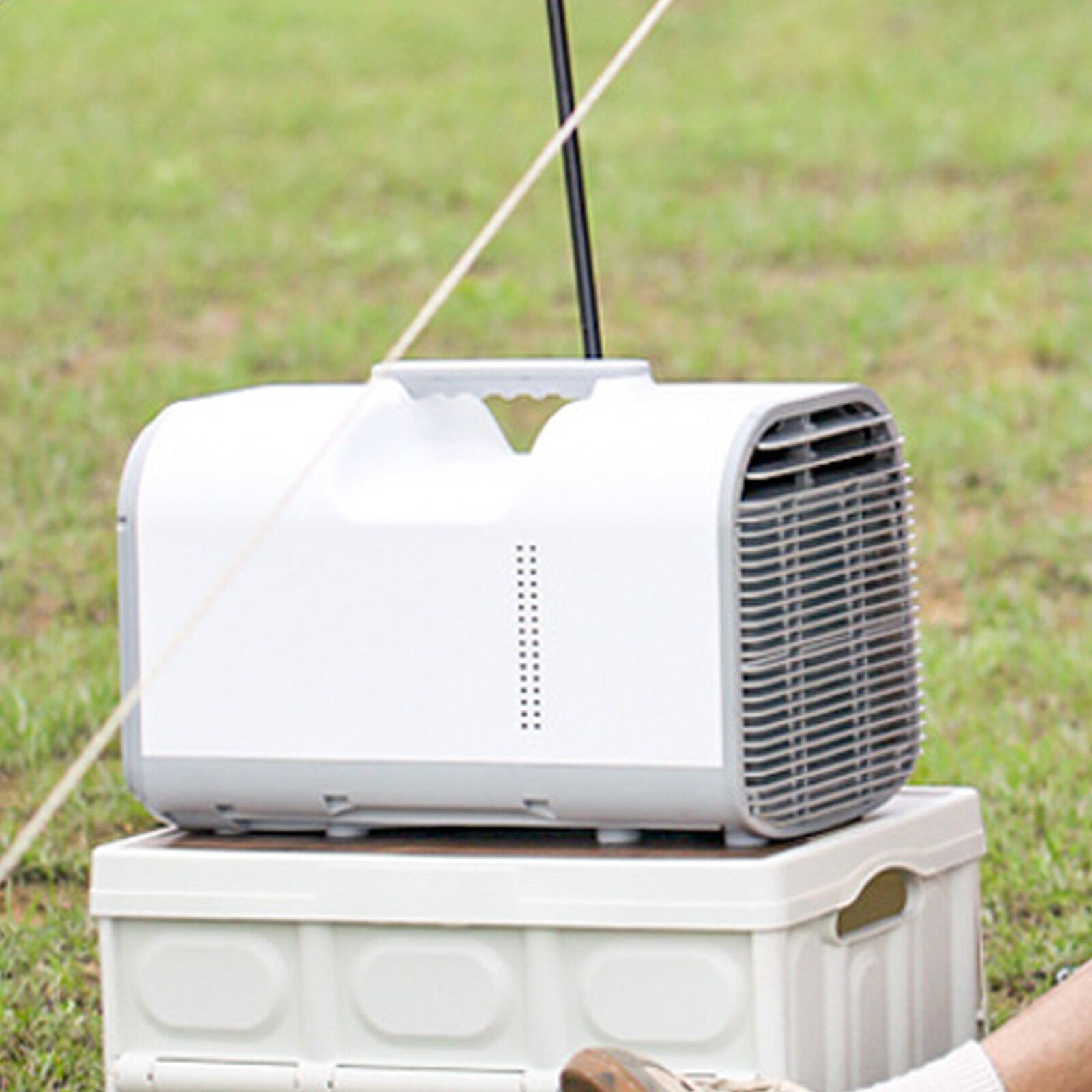 4 in 1 Portable Air Conditioner 4800 BTU Cooler 12V/24V/240V Camping Home...
