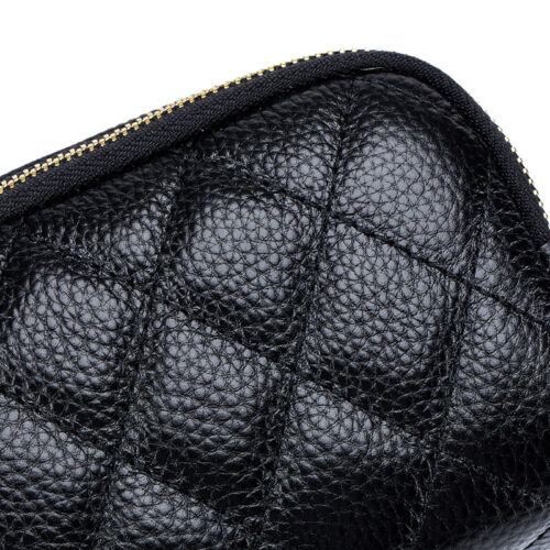 Women Zipper Wallet Large Capacity Bag Card Holder Clutch Purse Wristlet Handbag - Picture 8 of 21