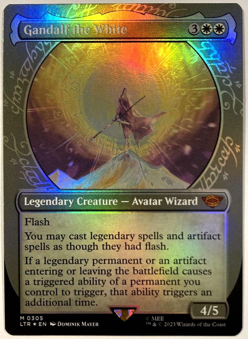 MTG 銀幕foil 白のガンダルフ/Gandalf the White 白のガンダルフ (Gandalf the White) · The Lord of the Rings