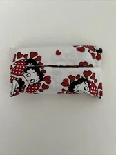 Pocket Tissue Pack Holder Cover With Tissues Betty Boop