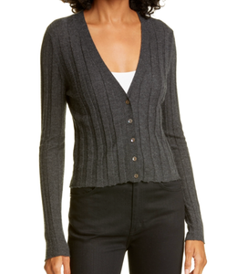 charcoal cardigan womens