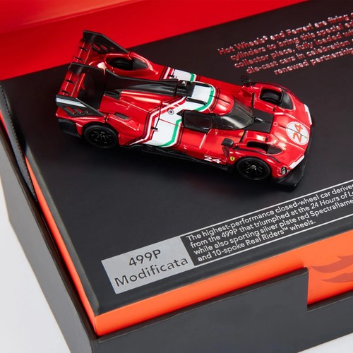 Hot Wheels Ferrari Heritage Set 312 P & 499P Modificata RLC 1:64 Diecast Nuevo - Imagen 17 de 24