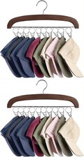 2-Pack Hat Organizer Hangers Holds 10 Caps Each Cap Storage NEW