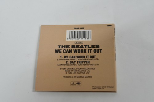 The Beatles - We Can Work it Out / Day Tripper - 3" CD Single - COMO NUEVO - Imagen 2 de 4