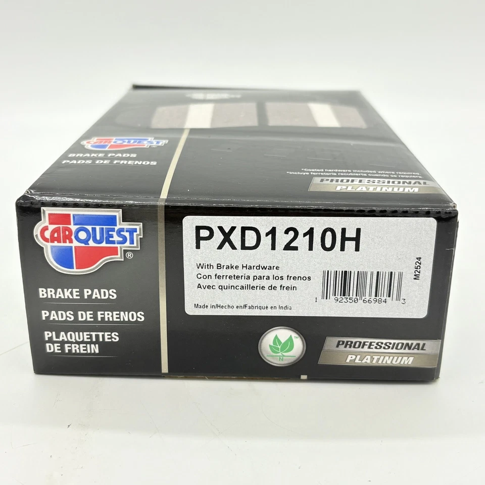 Juego de pastillas de freno delanteras de disco CARQUEST PXD1210H Pro Platinum para Toyota Rav4 Corolla Foto 2 de 4