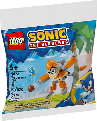 10月30発送ソニック800、ネオアース800 LEGO® Sonic the Hedgehog„¢ Kiki's Coconut Attack 30676 | eBay