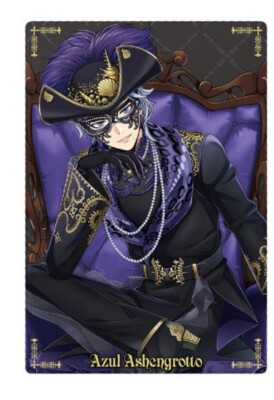 BLUE MANSION 4cut+ ゼロズゾーン　2日目　ジャンハオ　トレカ Twisted-Wonderland Trading Card TW#5 No.09 Azul Ashengrotto BANDAI