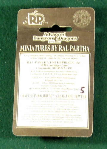 Djhek Nlarr Githyanki, Ral Partha 11-614, TSR AD&D Planescape Forgotten Realms - Picture 4 of 4