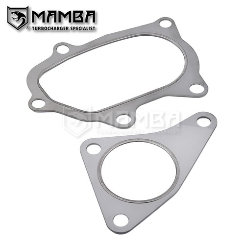 MAMBA Turbo Install Line Gasket Kit For Subaru WRX Forester TF035HM TD04L - Picture 4 of 6