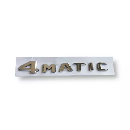Para Mercedes Benz 4MATIC letras emblemas pegatinas logotipo insignia plana coche NUEVO - Imagen 8 de 10
