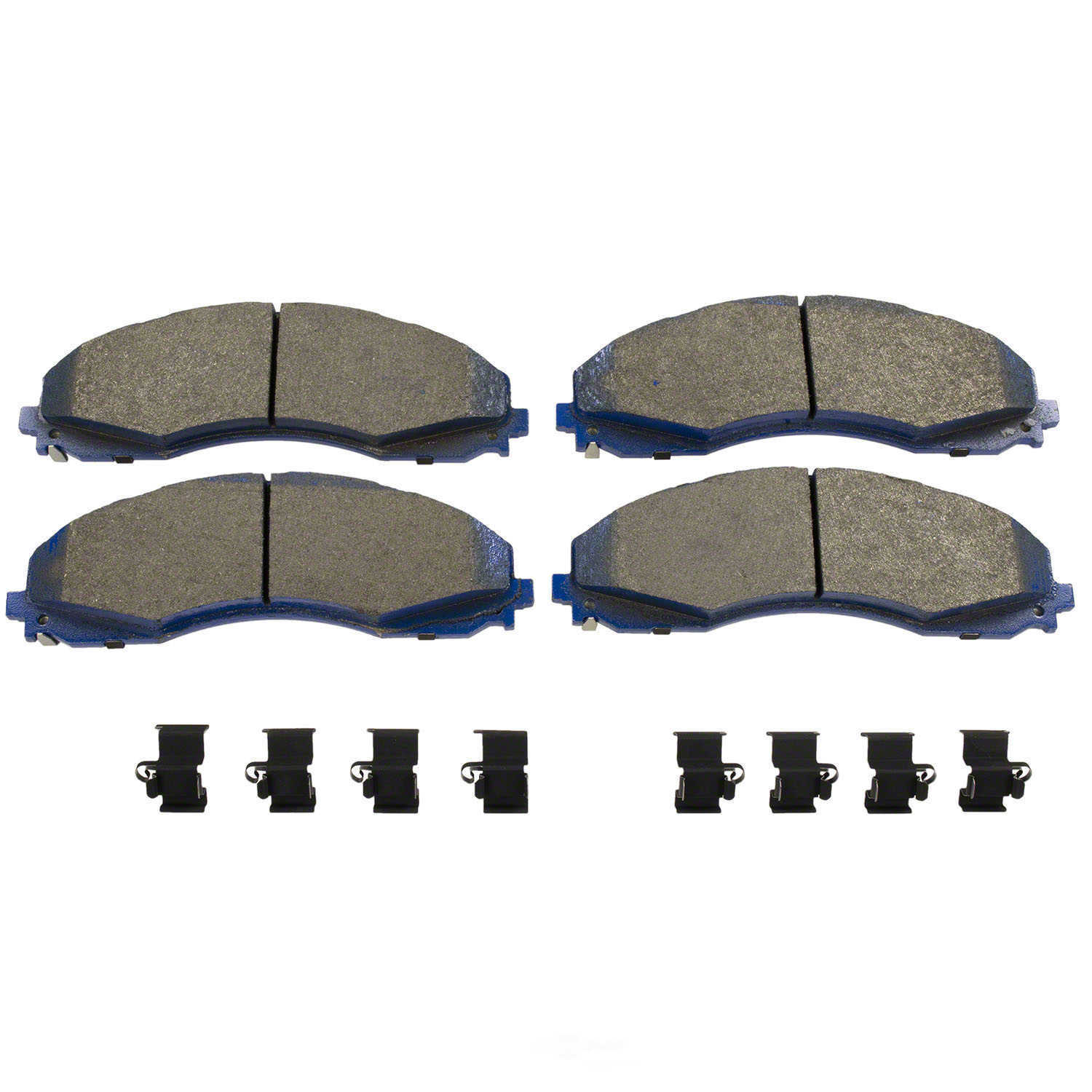Motorcraft BRSD-2018-A Super Duty Disc Brake Pad Set with Integrally Molded Design
