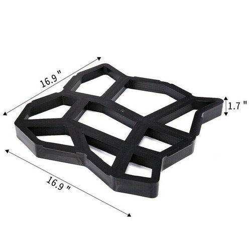 Irregular 9 Grid Path Maker Mould Garden Yard Lawn Concrete Road Paving Mold 17" - Picture 11 of 11