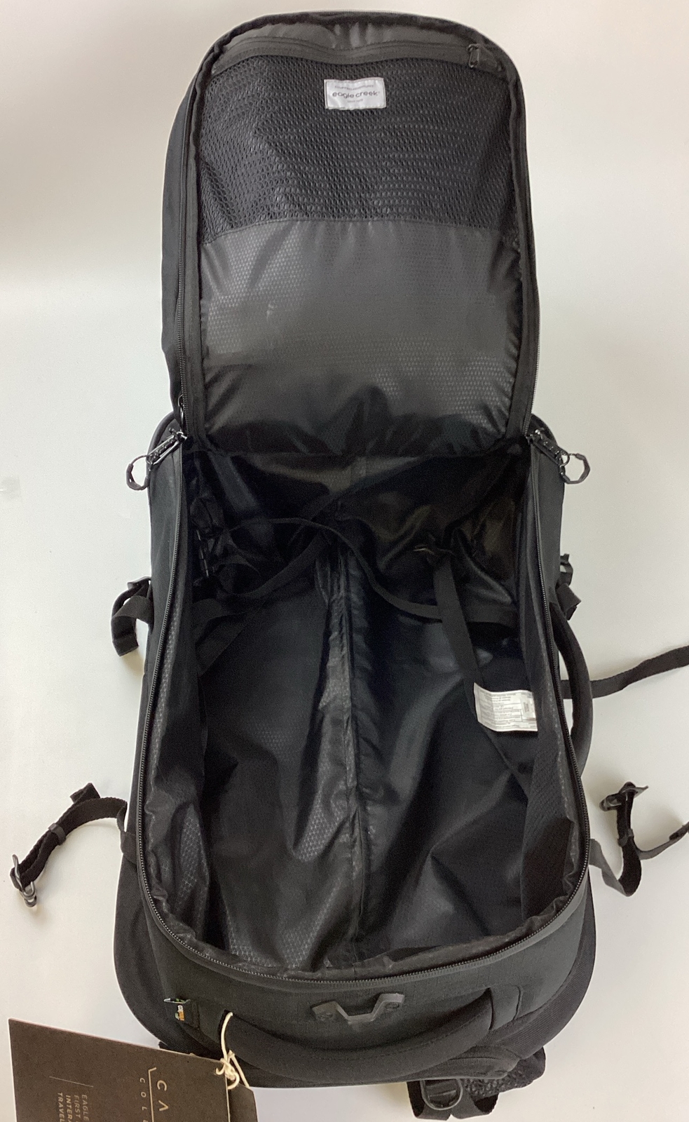 Eagle Creek Caldera Convertible International CarryOn Cordura Luggage 37L Black eBay