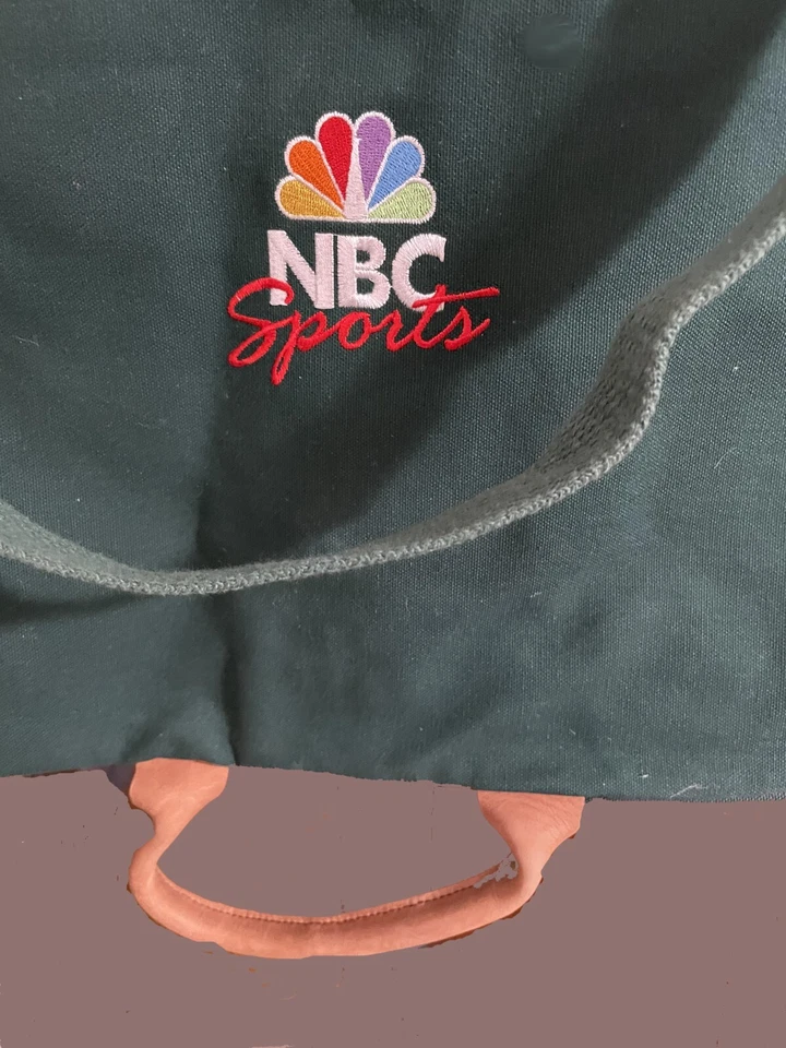 NBC BOLSA DE ROPA DE VIAJE DEPORTIVA EQUIPAJE DE MANO LONA VERDE BORDADO PLEGABLE Foto 3 de 4