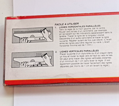 ROLLER RULE, PARALLEL ROLLING RULER - Picture 8 of 11