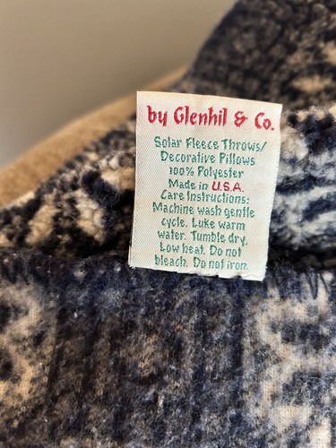 Solar Fleece Schneeflocke Überwurf von Glenhil 56”x56” - Bild 7 von 8