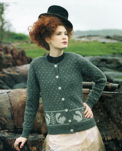 Squirrel Ladies Cardigan Knitting 