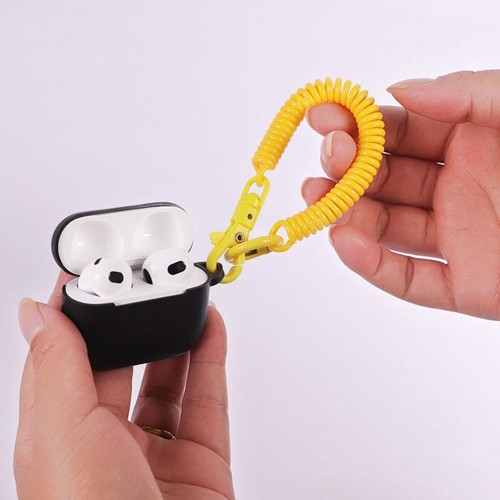 Lanyard Anti-lost Lobster Clasp Rope Keyring Key Hooks Stretch Spring Coil - Picture 8 of 20