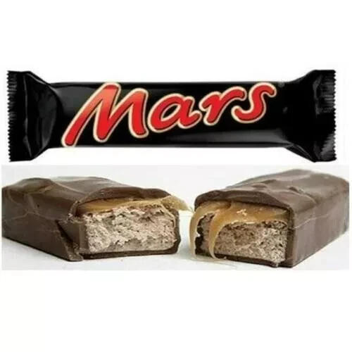 24 BARRETTE DI CIOCCOLATO AL LATTE MARS CON CARAMELLO DA 51 GR SPEDIZ. GRATUITA