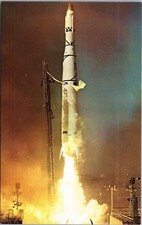 Thor Agena B Discoverer XXVI launch postcard