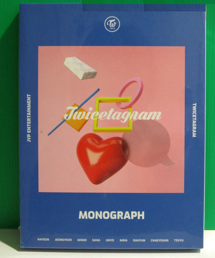 TWICE TWICETAGRAM MONOGRAPH Photobook DVD(Limited)Phtoocards Basses Kpop Kstar
