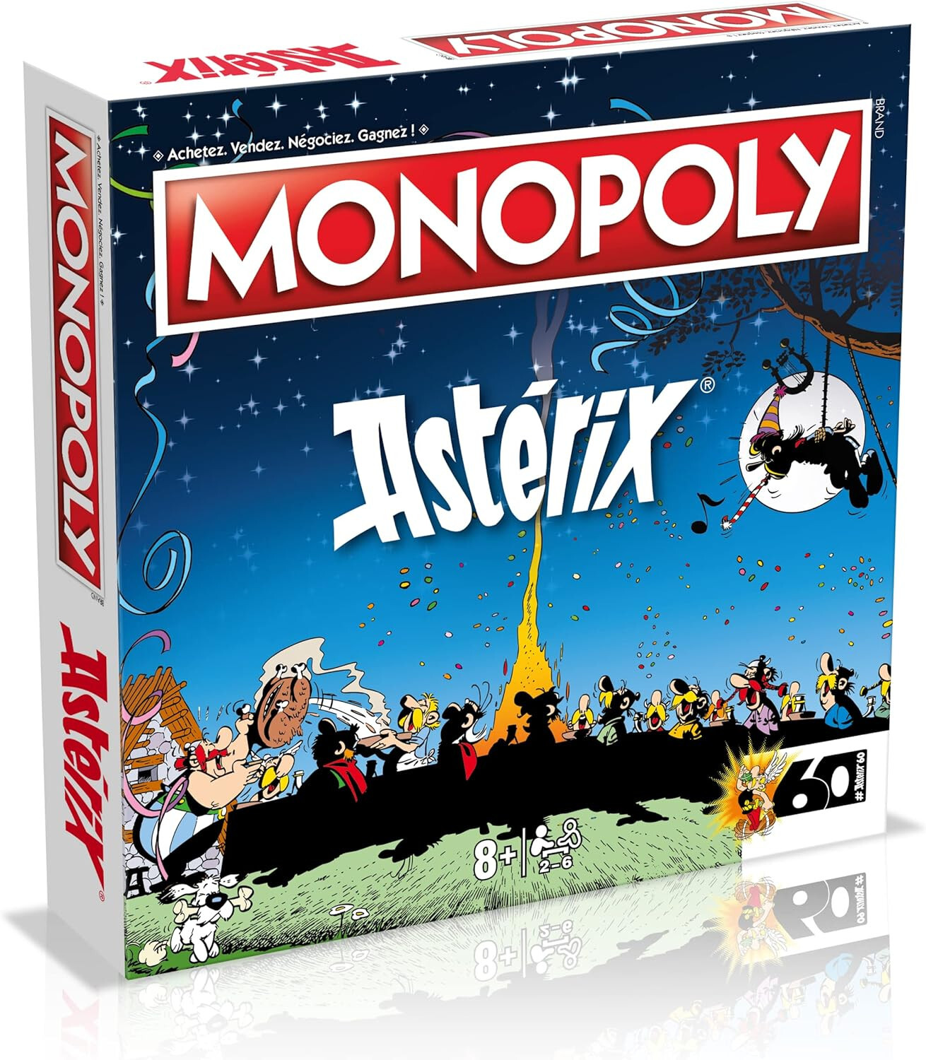Monopoly Astérix Collector Hasbro jeu de plateau anniversaire pour collectionneur