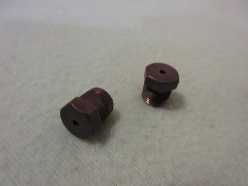 * Furnace Orifice * Natural Gas * Size # 43 B * Overall Len. 1/2" * Set Of 2 *