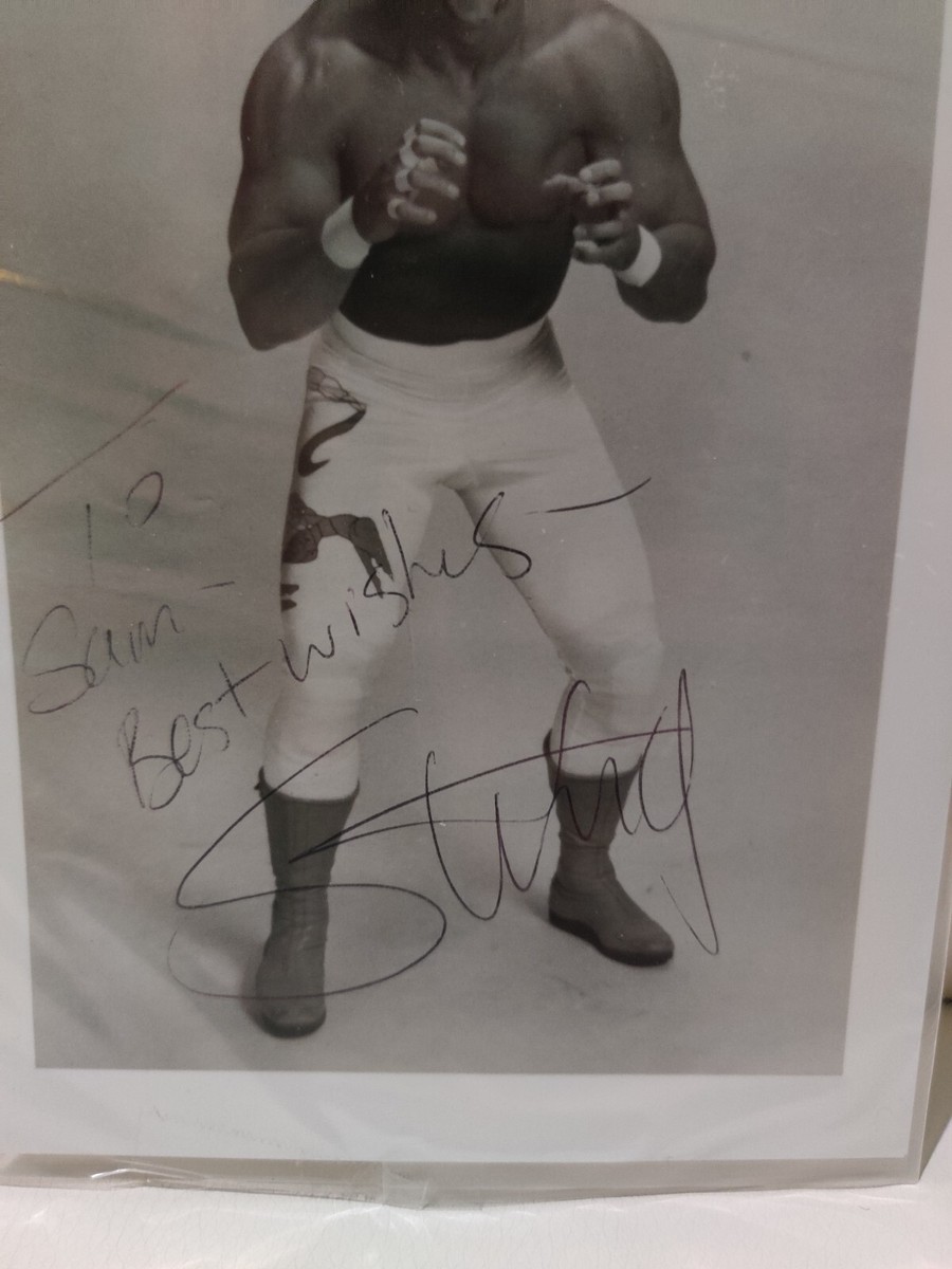 STING WCW/NWA EARLY STING Hand Signed Autograph 6X5 VINTAGE PHOTO