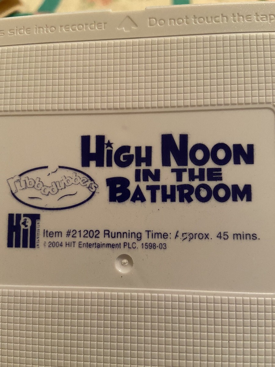 Rubbadubbers - High Noon in the Bathroom VHS, 2004 EUC