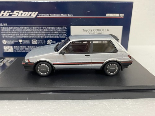 Hi Story 1:43 HS453SL Toyota Corolla FX GT 1984 JDM scale model car resin - Picture 6 of 12