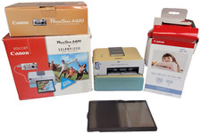 Canon PowerShot A420 Digital Camera +  Selphy CP510 Photo Printer Untested