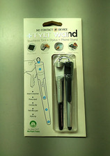 Tylt Wand Touchless Tool Stylus Phone Stand Black/ Sliver