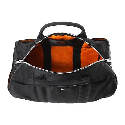 PORTER TANKER DRUM BAG L Black Duffel Handbag Shoulder Strap PORTER TANKER DRUM BAG L Black Duffel Handbag Shoulder Strap