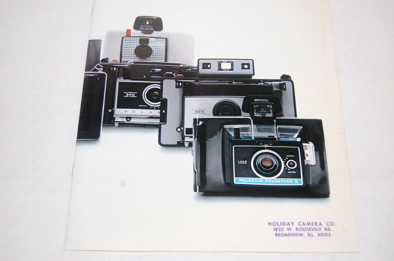 EX COND! 1969 Polaroid 320, 330, 340, 350, 360, Big Swinger Camera Sales Catalog eBay