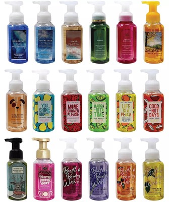 Mix & Match Bath and Body Works Gentle foaming hand soaps