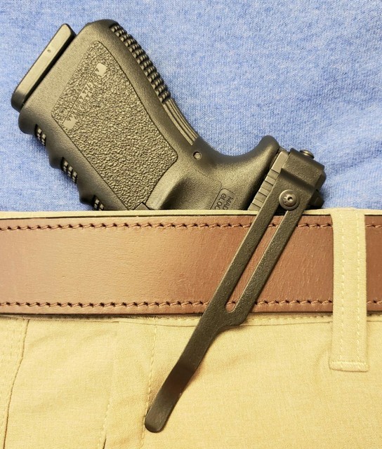 Clipdraw Adjustable Belt Clip for Glock 17 19 19x 22 23 26 27 30s 45